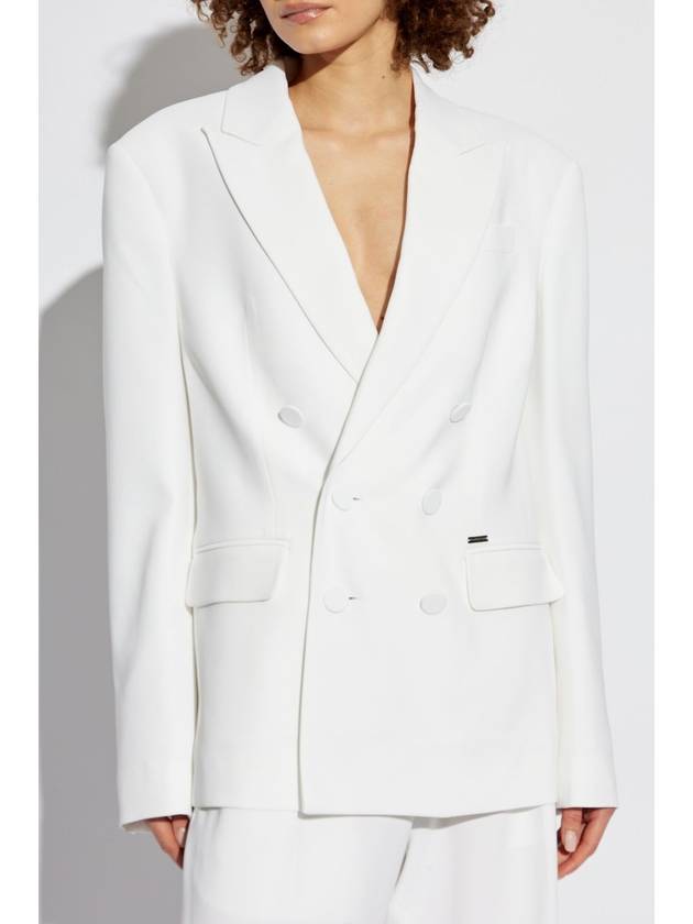 Dsquared2 Double-breasted Blazer, Women's, White - DSQUARED2 - BALAAN 3