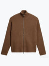 KELLAN COTTON FULL ZIP KNIT FMKW10091 C120 Kellan cotton full zip knit - J.LINDEBERG - BALAAN 2