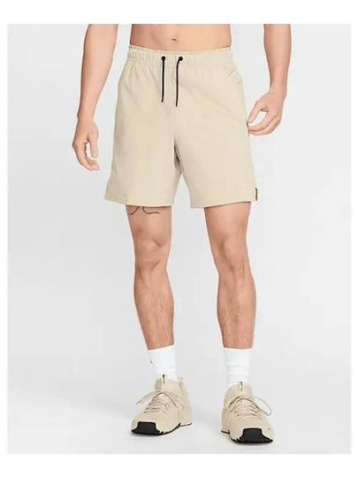 Men's Dri-Fit Unlimited 7 Inch Unlined Versatile Shorts Desert Khaki - NIKE - BALAAN 2