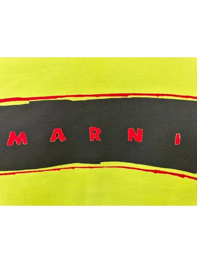 Kids Sweatshirt M01223 M00NF 0M220 Lime 14A - MARNI - BALAAN 3