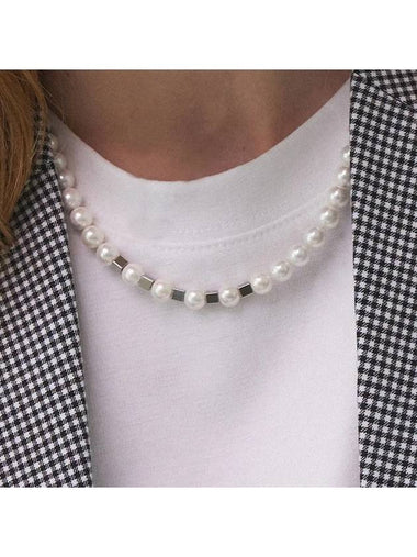 Men's Pearl Necklace Fashion Street Layered - BASSCLEF - BALAAN 1