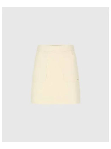 TRAVISMATHEW Women s Jersey Skirt Ivory - TRAVIS SCOTT - BALAAN 1