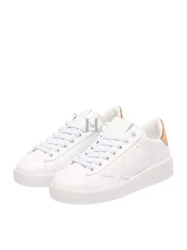 Pure Star Gold Tab Low Top Sneakers White - GOLDEN GOOSE - BALAAN 2