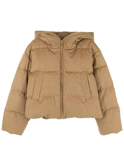 Dalia Hooded Padding Beige - MAX MARA - BALAAN 2