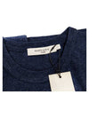 Fox Cotton Short Sleeve T-Shirt Navy - MAISON KITSUNE - BALAAN 4