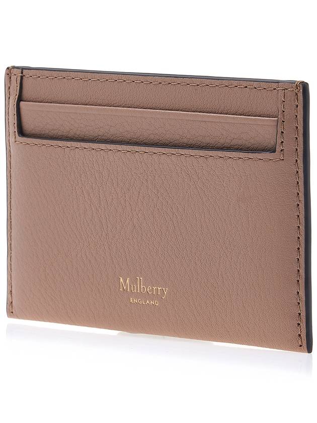 Silky Calf Card Wallet Slip Maple - MULBERRY - BALAAN 3