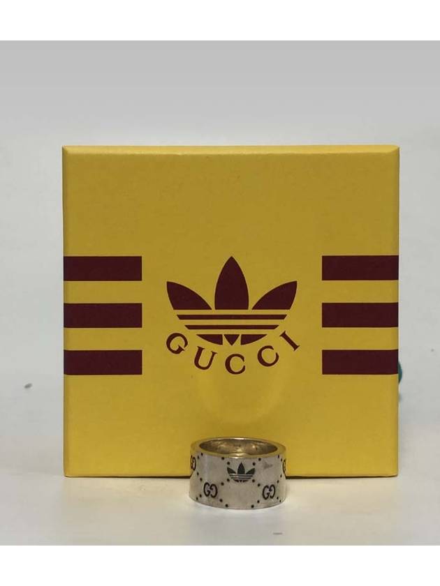 Adidas collaboration silver ring new product 702764 702766 702768 92.5% pure silver - GUCCI - BALAAN 2