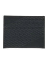 Logo Diamond Card Wallet Black - FENDI - BALAAN 5