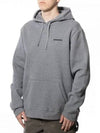 Fitz Roy Icon Uprisal Fleece Hoodie Gravel Header - PATAGONIA - BALAAN 2