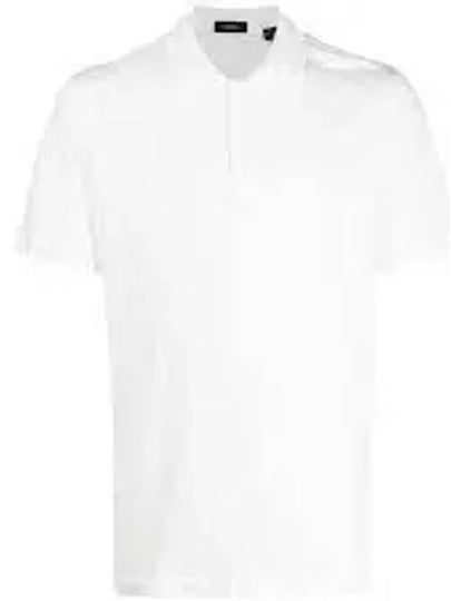 Bronn Cotton Short Sleeve Polo Shirt White - THEORY - BALAAN 2