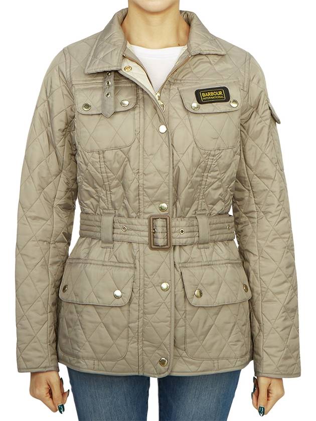 International Quilted Jacket Beige - BARBOUR - BALAAN 4