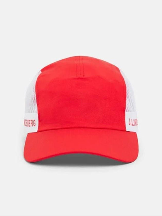 Golf Hat ROCK CAP Fiery Red - J.LINDEBERG - BALAAN 1