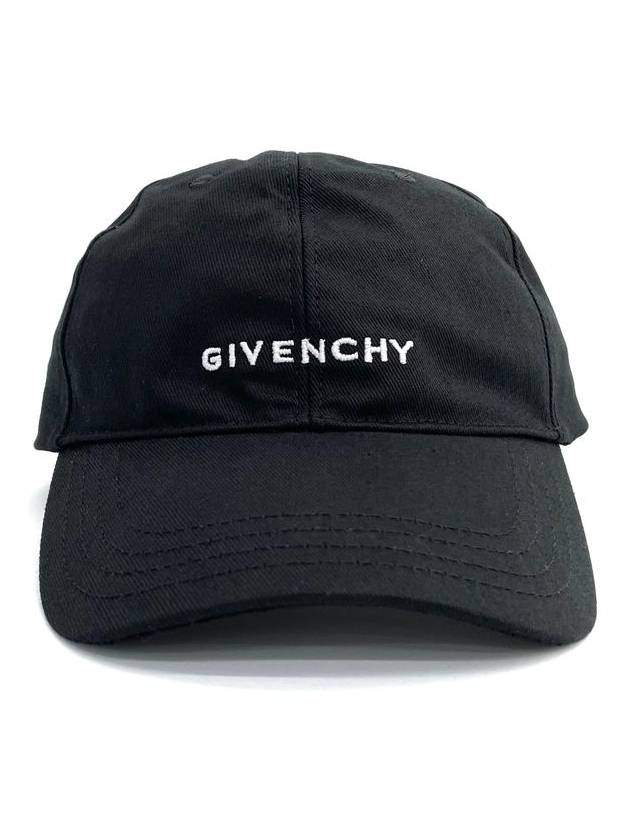 4G Logo Twill Ball Cap Black - GIVENCHY - BALAAN 3