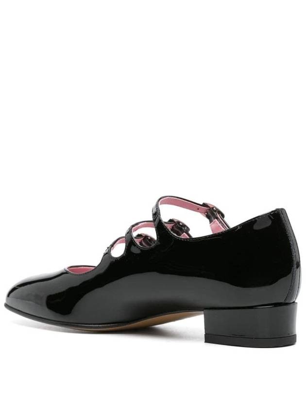 Carel Paris Black Leather Pumps - CAREL - BALAAN 3