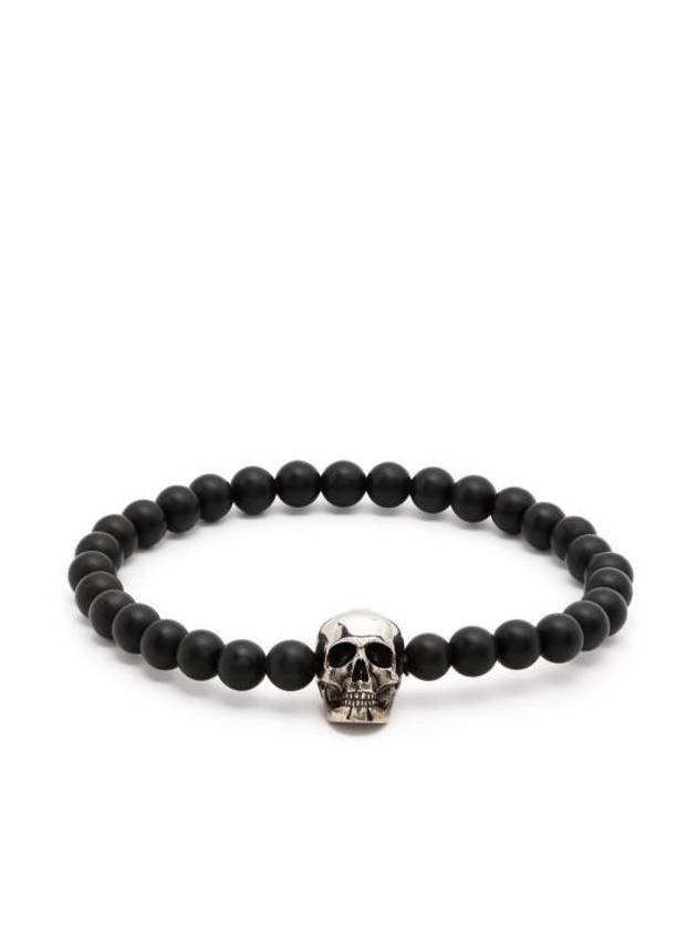 Skull Bracelet Black - ALEXANDER MCQUEEN - BALAAN 6