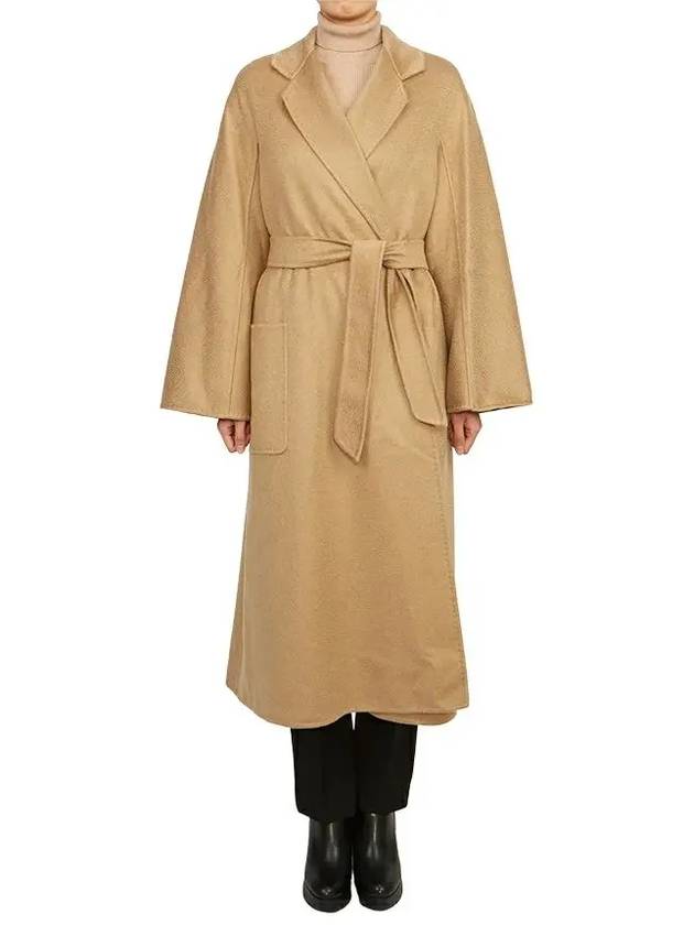 Ludmilla Belt Single Coat Camel - MAX MARA - BALAAN 6