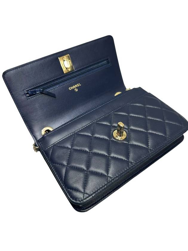 A80982 Trendy CC WOC Navy Lambskin Cross Bag - CHANEL - BALAAN 6