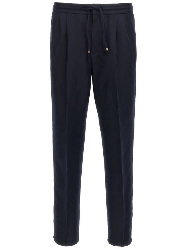 Brunello Cucinelli Linen Trousers - BRUNELLO CUCINELLI - BALAAN 1