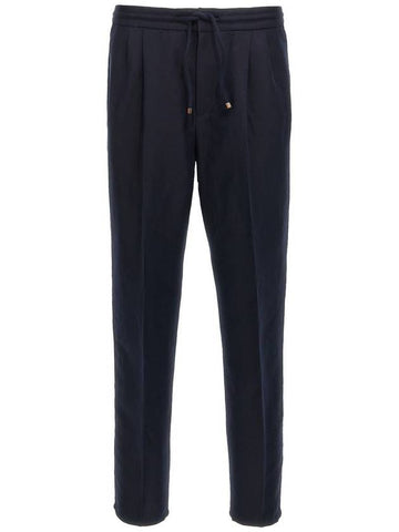 Brunello Cucinelli Linen Trousers - BRUNELLO CUCINELLI - BALAAN 1