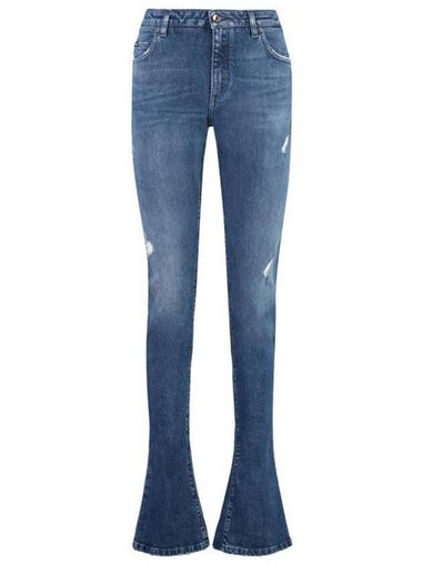 Denim Straight Pants FTCZADG8KA1 S9001 DENIM - DOLCE&GABBANA - BALAAN 1