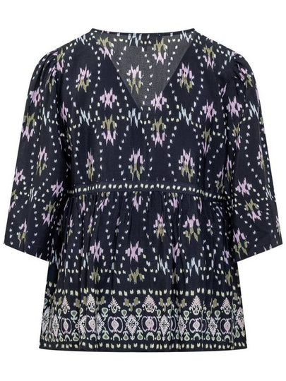 Ba&Sh Blouse With Scarf Style Print - BA&SH - BALAAN 2