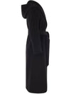 3 silk tone 3BDANTON belted coat black 2360162233 013 - MAX MARA - BALAAN 4