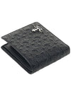 Embossed Nappa Leather Half Wallet Black - VIVIENNE WESTWOOD - BALAAN 5