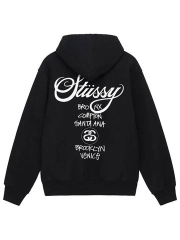 world tour hoodie black women - STUSSY - BALAAN 1