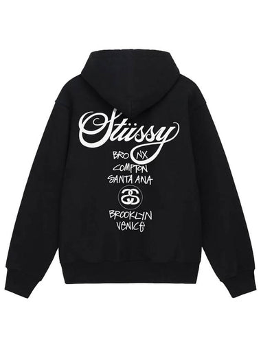 World Tour Hoodie Black Women 2023 2024 - STUSSY - BALAAN 1