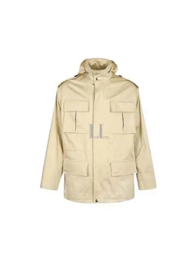 Pocket Patch Jacket Beige - AMI - BALAAN 2