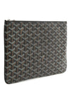 Unisex Clutch Sena MM Black Silver Senna - GOYARD - BALAAN 3