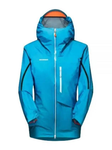 Nordwand Light HS Zipper Hooded Jacket Blue - MAMMUT - BALAAN 1