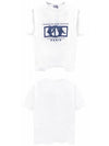 Relaxed Fit Cotton Jersey Short Sleeve T-Shirt White - DIOR - BALAAN 5