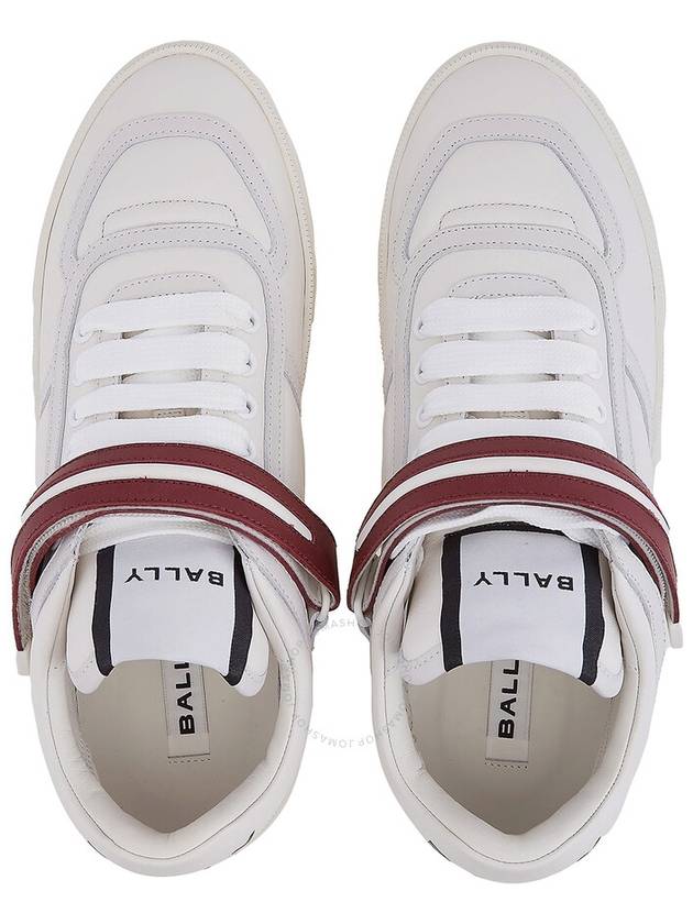 Bally White Raise Royce Leather Low-Top Sneakers, Brand Size 40 ( US Size 7 ) - BALLY - BALAAN 3