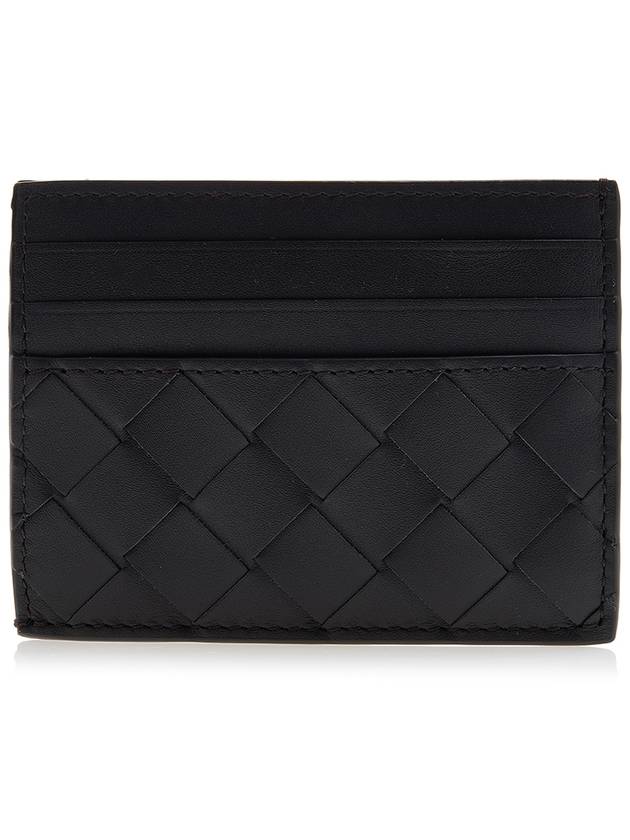 Intrecciato Leather Card Wallet Espresso - BOTTEGA VENETA - BALAAN 2