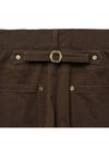 Moleskine Cinchback Flare Pants Brown - NOIRER - BALAAN 7