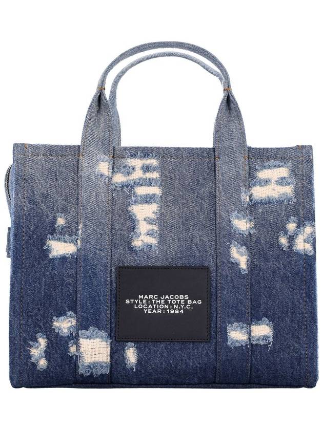 Marc Jacobs The Rip And Repair Denim Medium Tote Bag - MARC JACOBS - BALAAN 4