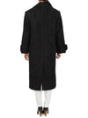 Breasted Double Coat Black - AMI - BALAAN 6