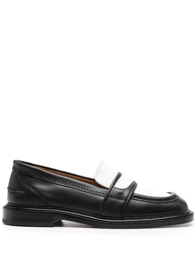 Maison Kitsuné Bicolor Leather Loafers Shoes - MAISON KITSUNE - BALAAN 1