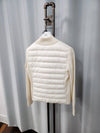 Used luxury goods DHLUX Moncler wool cardigan women s knit padding M 55 - MONCLER - BALAAN 4