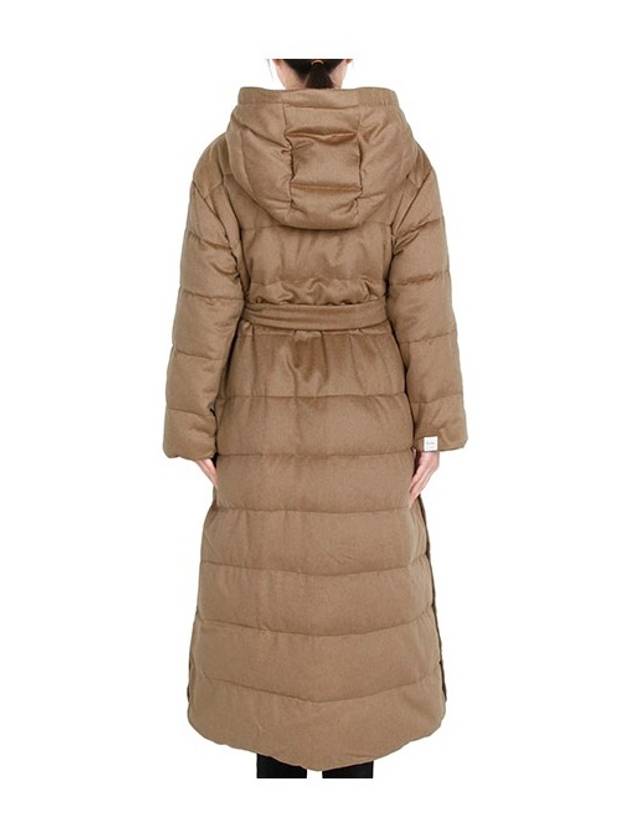 Camel David Reversible Hooded Goose Down Jacket DAVID 001 - MAX MARA - BALAAN 3