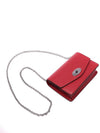 Darley Small Classic Chain Shoulder Bag Red - MULBERRY - BALAAN 6