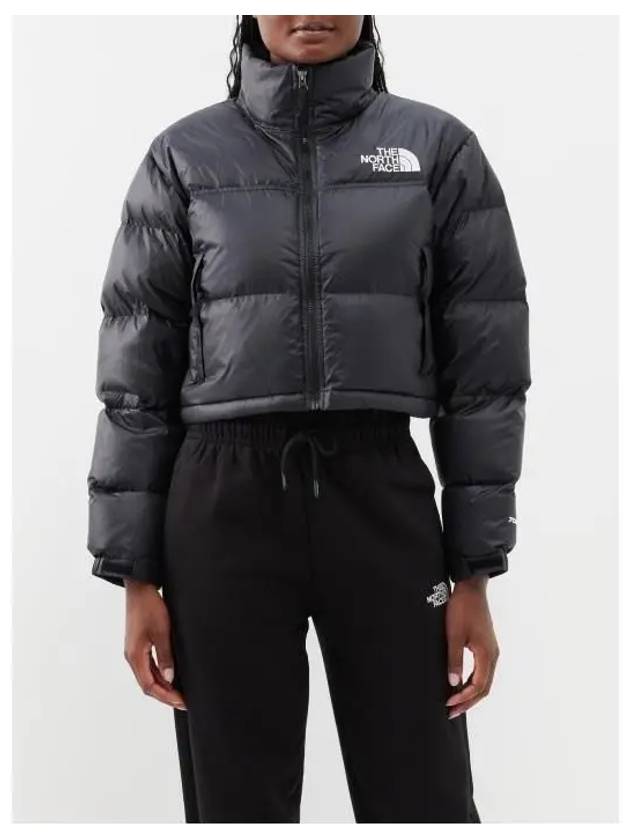 Women's Nuptse Short Padded Black - THE NORTH FACE - BALAAN 2