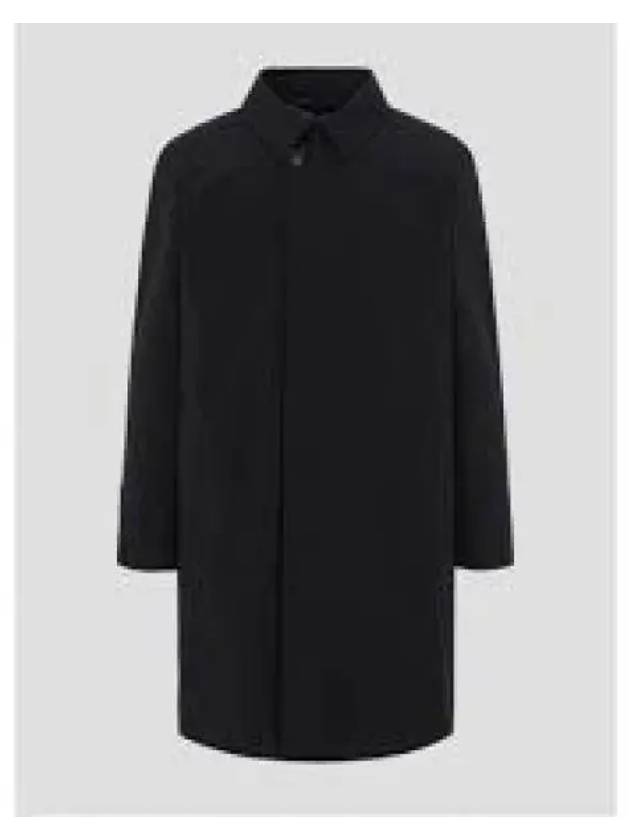 Men's Hampstead Cotton Trench Coat Black - BURBERRY - BALAAN 2