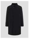 Men's Hampstead Cotton Trench Coat Black - BURBERRY - BALAAN 2