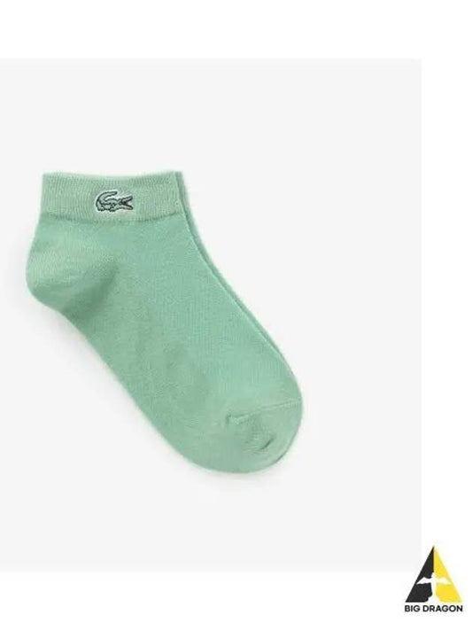 Women s Mesh Ankle Socks Light Green - LACOSTE - BALAAN 1