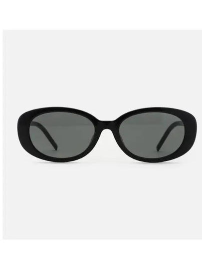 Eyewear Oval Frame Sunglasses Grey - GUCCI - BALAAN 2