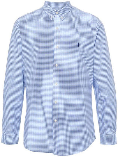 24 ss Check Sports Shirt 710928254004BLUEWHITECHECK B0031020054 - POLO RALPH LAUREN - BALAAN 2