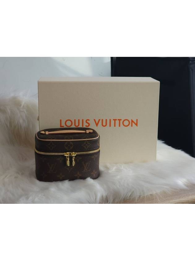 Nice Nano Pouch Bag Brown - LOUIS VUITTON - BALAAN 3