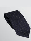 GG Dot Pattern Silk Tie Navy - GUCCI - BALAAN.